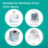 uahpet Cat Litter Deodorizer, 99.9% Dust-Fall Odor Eliminator for All Kinds of Cat Litter Box