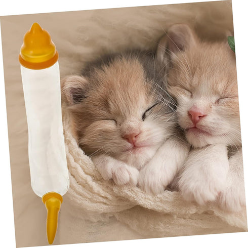 Ipetboom 4 Sets Lightweight Pet Feeding Tube Kit for Kittens and Puppies