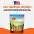 Canine Naturals Chicken Recipe Chew - Rawhide Free Dog Treats - All-Natural, Easily Digestible, Mini (6 Count) for Dogs