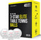 PRO-SPIN Ping Pong Balls 3-Star ITTF-Approved Premium Table Tennis Balls | High-Performance