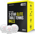 PRO-SPIN Ping Pong Balls 3-Star ITTF-Approved Premium Table Tennis Balls | High-Performance