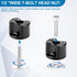 Kayak Track/Rail Mount Accessories, Hardware Kit with Convertible Knobs, T Bolts, Track Nuts, and Screws
