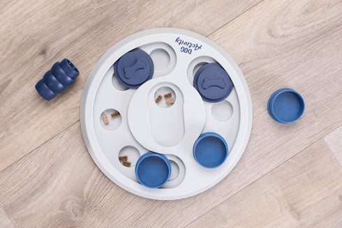 TRIXIE Flip & Fun Level 2 Strategy Game - Activity Treat Puzzle Toy for All Breeds, Enrichment Through Interactive Play.