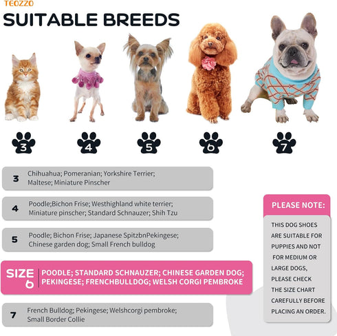 Dog Shoes for Hot Pavement, Anti-Slip Sole Dog Booties with Reflective Straps for Small Medium Dogs 4PCS Pink