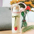 Yangshine Handmade Crochet Water Bottle Holder with Handle Strap, Crochet Strawberry Cup Sleeves Thermal insulation