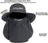 Sun Hat for Men Women - Summer UV Protection Wide Brim Fishing Hat with Face Cover & Neck for Hiking