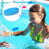 Floating Keychain for Boat Keys - 4 Pack Waterproof Vinyl Foam Bright Color Oval Float Key Rings