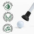 30" Gimme TAMP-IT Grabber Golf Ball Retriever Lightweight Pickup Tool, Easy Retrieval, Ideal for Scramble Play