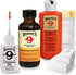 Gun Cleaning Kit with Oil and Cleaner, Bore Cleaner Solvent, Precision Lubricating Gun Oil Refill, 40 Gun Cleaning