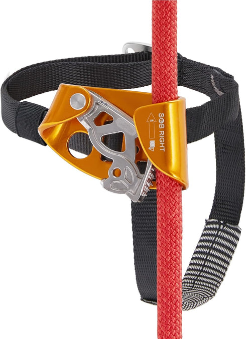 Quick Step Foot Ascender for Outdoor Rock Climbing, Tree Arborist Rappelling Device for 8-13mm Rope
