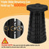 3 600lbs, 3-in-1 Collapsible Stool - Upgraded with Slides Load Capacity Folding Camping Stool with Carry Bag