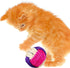 Weewooday 6 Pieces Cat Toy Ball, Sisal Ball Interactive Rolling Scratch Cat Toy (Random Color)