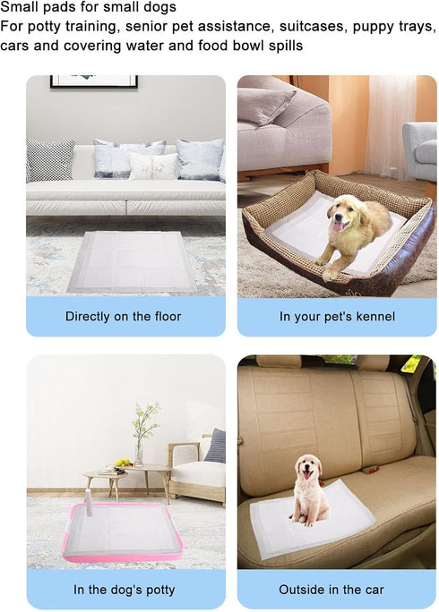 100 Count 45x60cm 17.7x23.6in (50pcs)) Pet Disposable Dog Pads, Quick Absorb Puppy Pee Pads with Leakproof Design