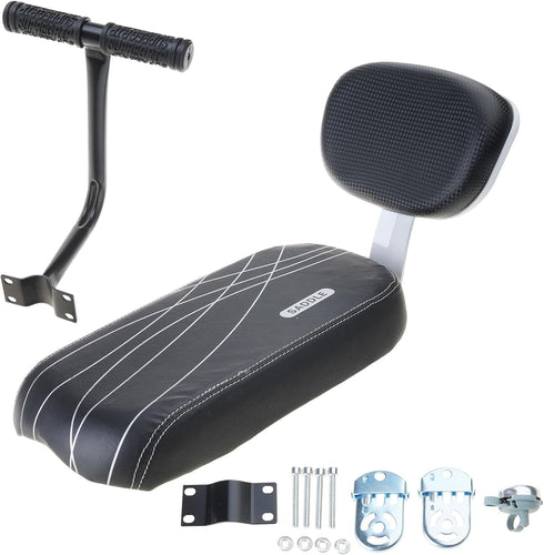 Nawwgy Bicycles Rear Seats Cushion Armrest Footrest Set, Kids Child Carriers Bicycles Baby
