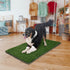 Shurhome Realistic Artificial Turfs Dog Potty Grass Pad Machine Washable Dog Potty Pad for Indoor Outdoor Use Realistic