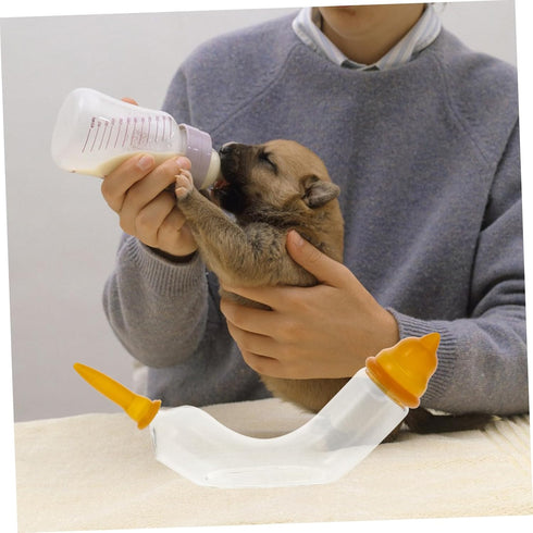 Ipetboom 4 Sets Lightweight Pet Feeding Tube Kit for Kittens and Puppies