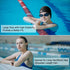 Women's Swim Cap for Long Hair, High Elasticity Thick Silicone Bathing Caps with Ear Plugs and Nose Clip