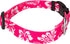 Country Brook Petz Deluxe Dog Collar, Premium Polyester for Durability, Comfort & Style, Pink Hawaiian, Large