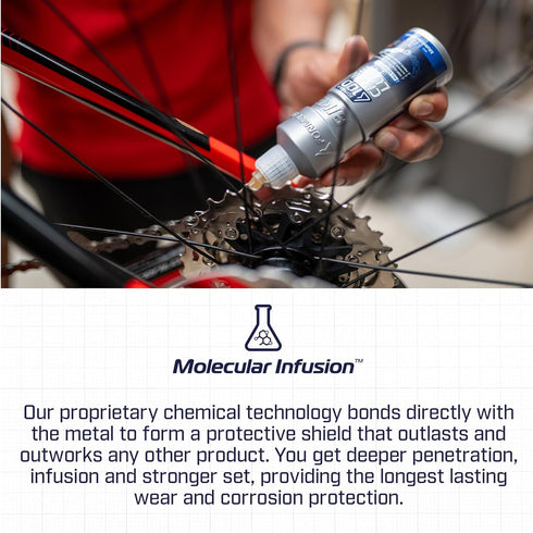 120ml (4.06 oz) All Conditions Bike Chain Lube All-Weather Lubricant for Bicycles & Electric Bikes Protects Against