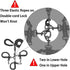 3 Dog Leash No Tangle - Heavy Duty Multiple Dog Lead with Shock Absorbing Bungee and Padded Handle for Medium & Large