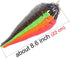 Cat Toy Worm Refills, 12 Pieces Interactive Wand Attachments for Indoor Cats