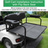 MOSNAI Golf Cart Armrest with Cup Holder for Club Car EZGO Yamaha, Upgrade Armrest with Phone Storage Pouch, Better