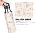 Wassud 22 oz Water Bottle Rose Wine Bottles Stainless Steel Sport Water Bottle with Straw Insulated Water Bottles