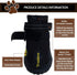 Expawlorer Dog Shoes for Large Dogs - Waterproof Booties for Hot Pavement, Hiking, Anti-Slip, All Weather Protection