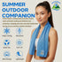 4 Pack, 40"x12" Cooling Towel Ice Towel for Instant Relief, Microfiber Chilly Towel for Sports, Gym, Running, Yoga