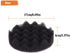 Swess FX6 Carbon Filter Pads, 8 Pack Replacement Foam Filter Pads Compatible with Fluval FX4/FX5, Black