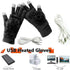 Women's & Men's USB Heated Gloves, Winter Hands Warm Laptop Gloves, Full & Half Heated Warmer