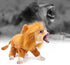 Rypet Dog Lion Costume | Pet Clothes for Halloween Party, Simulation Lion Hoodie for Cats and Dogs