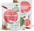 3.5oz/100mg Snout and Shell Snowflakes Shrimp Food - High Protein Sinking Soy Pellets for Tropical Freshwater