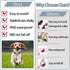 Waterproof Airtag Dog Collar Holder, Silicone Case for Apple AirTag, Anti-Lost Holder for Pet GPS Tracker (2 Pack, Pink