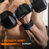 SueStar Workout Gloves, Heavy Duty Cowhide Padded Weight Lifting Gloves with Wrist Support, Full Palm Protection
