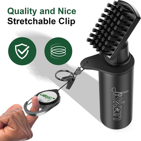 Pro Golf Club Cleaner | Includes Water Brush & Towel, Essential Accessories for Men & Women