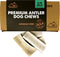 Premium Grade A Split Elk Antlers for Dogs - Healthy Treats, No Additives, Made in USA, S/M Split