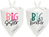 Realeaf Big Brother Big Sister Dog Bandanas Pet Scarf for Medium and