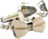 KUDES 2 Pack Cat Collars Set, Breakaway Cat Collar with Cute Bow Tie and Bell, Adjustable for Kitten and Puppies