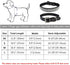 THAIN Basic Adjustable Dog Cat Collar, Bling Rhinestones, PU Leather with Rhinestones Buckle, Black, L (Length 15"-18")