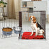 Dog Crate Water Bowl - 2PCS No Spill Hanging Kennel Water Bowls, Detachable Pet Water Food Bowl with Clamp Holder, Feeder Dish for Indoor Outdoor Dogs & Cats in Crate Cage Kennel, 38oz & 56oz
