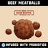 Boss Dog Boss Proballs Meatball Treats for Dogs & Cats - Beef Recipe, 3 oz Bag (Pack of 2)