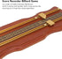 equlup 2 Billiard Game Scorer, Track Wavy Billiard Score Board Medium Density Fiberboard and Metal Billiard Game Score