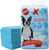 SPOT 5-Layer 22 22 100-Count X Marks The Puppy Training Pads Extra Absorbent, Leak-Proof Dog Pee Pads with Adhesive