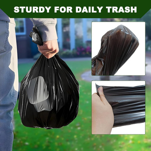 100 5L 5 Pack (100 Dog Waste Bags Pcs, Dog Waste Can Liners for Dog Poop Trash Can Outside, Dog Poop Bags Rolls, Dog