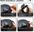 SPOSUNE Ski Goggles Over Glasses - UV400 Anti-Fog Snow Goggle for Men, Women, Youth