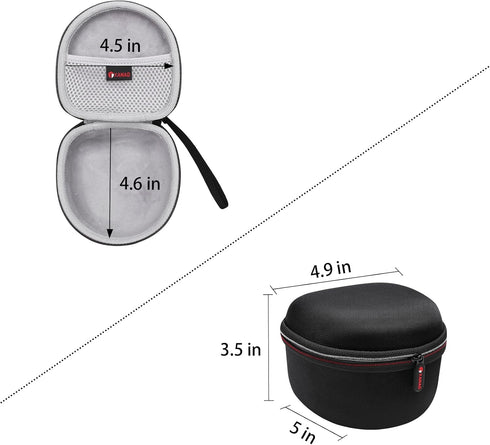 XANAD Hard Case for Walker's Patrior Razor/Howard Leight/Peltor Sport Tactical/Pro For Sho 34dB Ear Shooting Earmuff