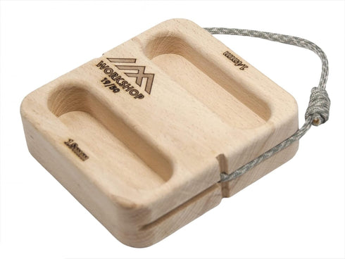 Workshop 19/50 Pinch Portable Hangboard Compact Fingerboard & Grip Trainer for Climbing, Bouldering and Grip Strength