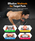 Push Up Board Home Gym Portable Exercise Equipment with Pilates Bar & 20 Accessories for Full Body Workout