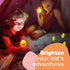 Kids Flashlights and Lanterns - 2-in-1 LED Camping Lantern Night Light, Better than Headlamps, Must Haves